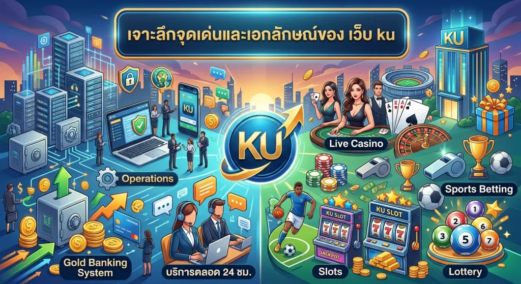 เจาะลึกจุดเด่นและเอกลักษณ์ของ เว็บ ku